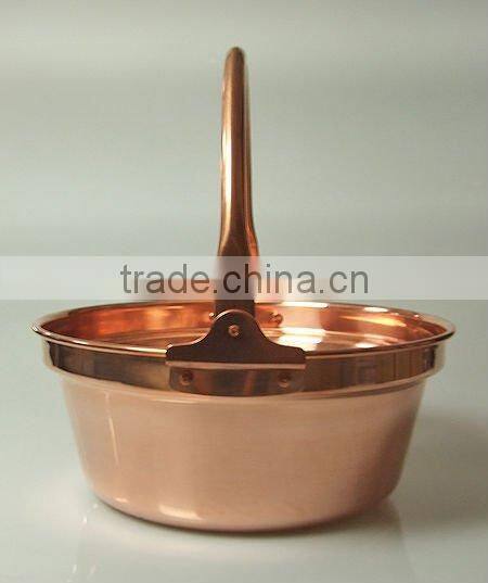 All Copper Material Made Copper Pots Used For Edible Wild Greens