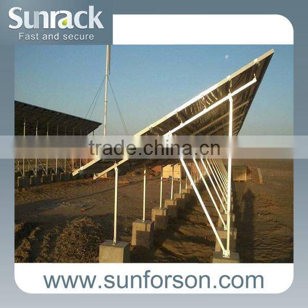 strong structure all aluminum car roof solar panel carport mount rack