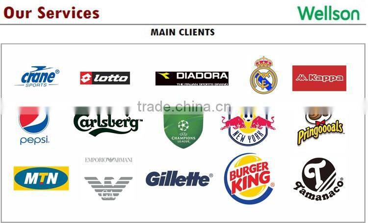 Colorful machine stitched 18 panels volleyball