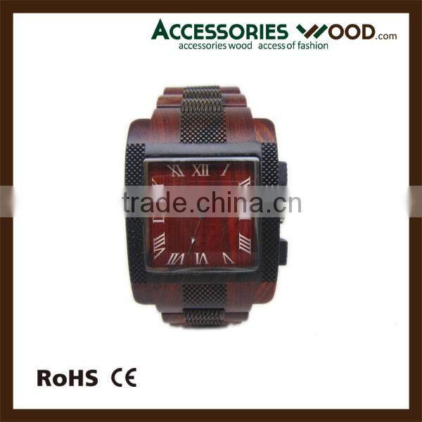 New pattern wooden watch for woman and lady