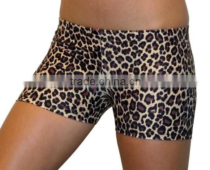 Womens yoga shorts, fitness wear for women with sublimation running shorts