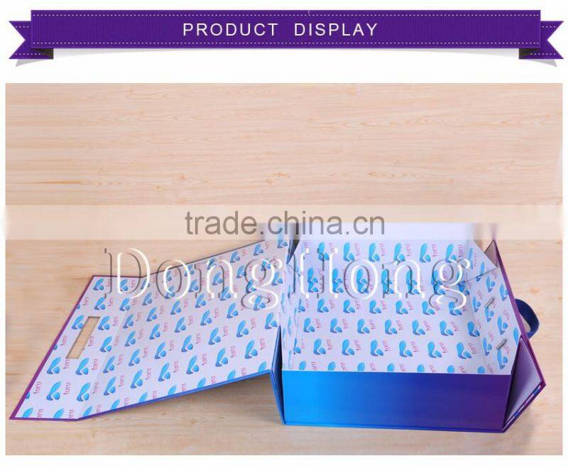 PREMIUM FLAT PACK LUXURY FOLDABLE MAGNETIC CLOSURE GIFT BOX