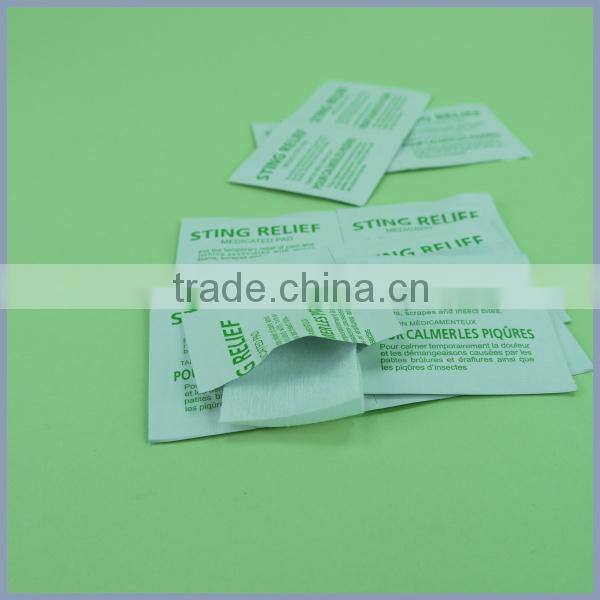 Sting Relief Medicated Pad