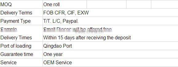New price!Self adhesive flashing tape for 1.2mm/1.5mm/2.0mm