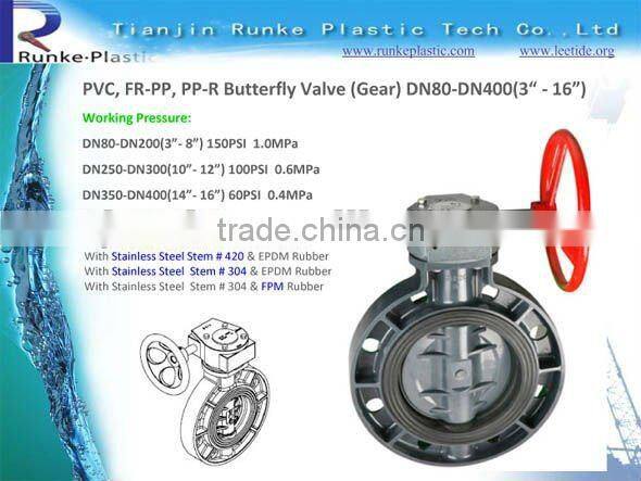 Plastic PVC Pipe Flange / PVC Van Stone Flange