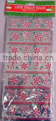 Cheap header card printing christmas candy bag