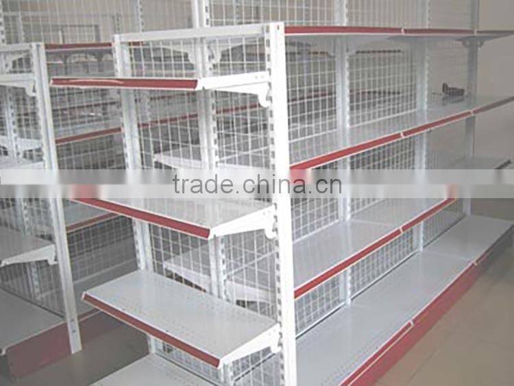 Round Gondola Racking Gondola Supermarket Steel Shelf