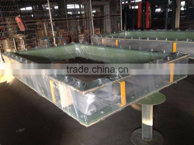 rectangular non-metallic fiberglass fabric expansion joint