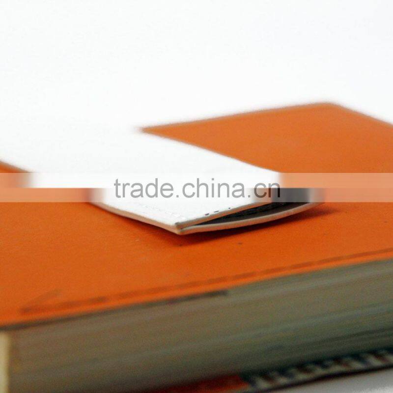 wholesale pu leather bookmark with photo pocket