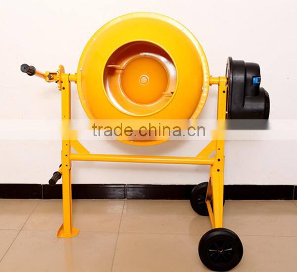 Small Portable Construction Equipment Building Tool Electric Motor Gasoline Engine Concrete Mixer Cement Mixer