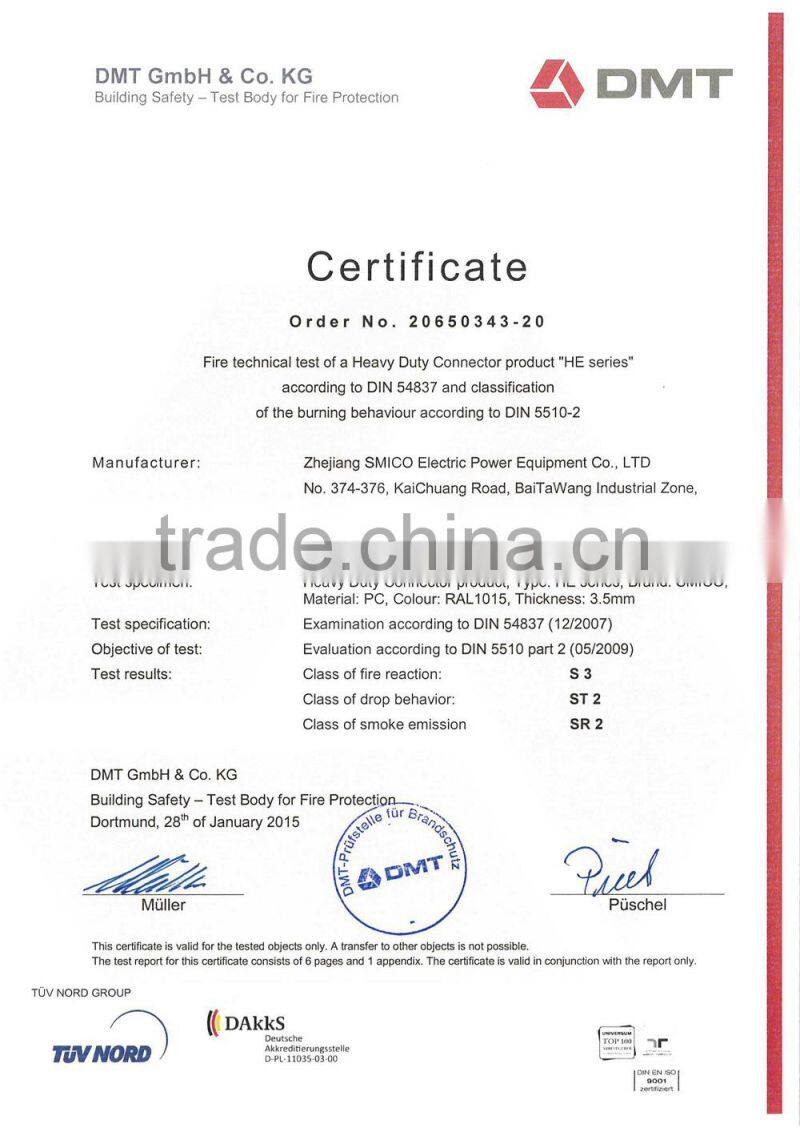 High quality antique heavy duty multipin connector