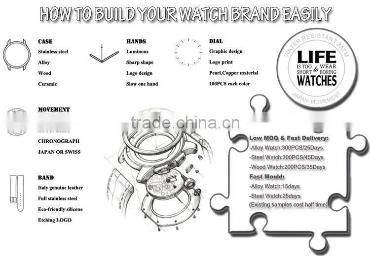 Gold plating alloy seting Quartz Watches in good quality with competitive price