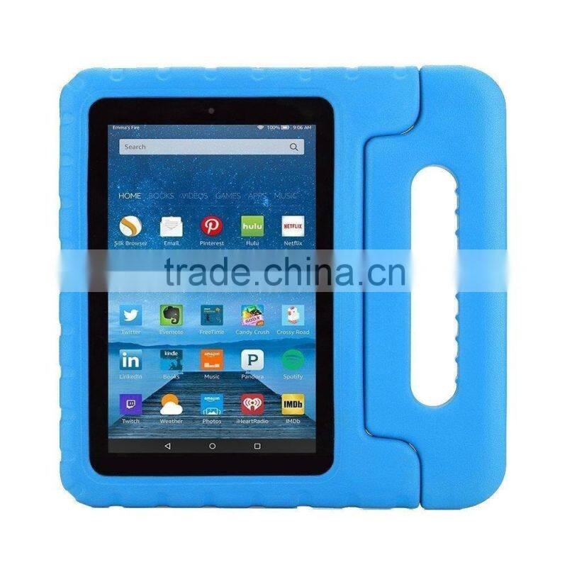 Factory Price ShockProof Handle Light Weight Super Protective Stand Cover EVA Case for 2015 New Amazon Kindle Fire 7 inch