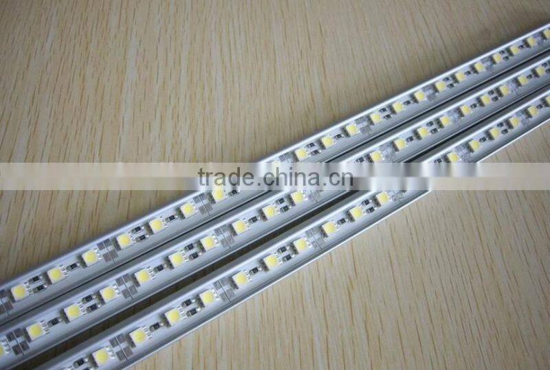 high brightness shenzhen manufacture rigid led bar,60pcs original Korean samsung 5630 LEDs per Meter led rigid