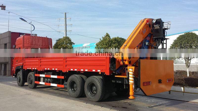 18ton Quicklift Compact Cranes,SQ360ZB4, hydraulic truck crane with knuckle booms.
