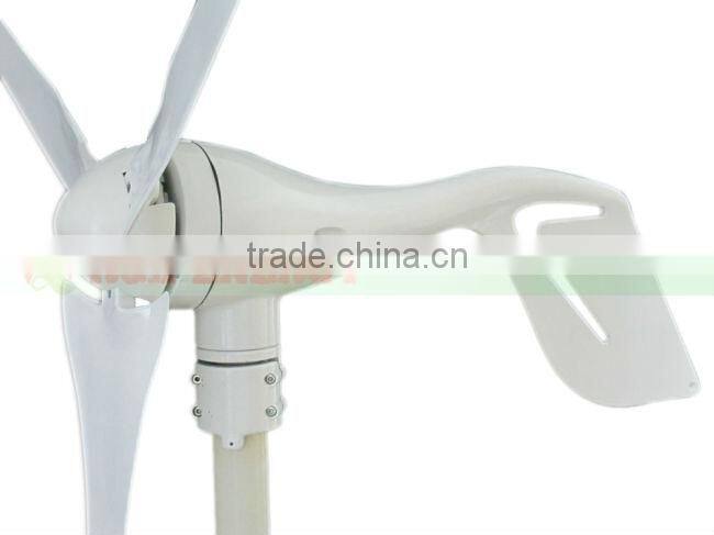 Micro wind turbine generator. Combine with wind/solar hybrid controller(LED display) and inverter.