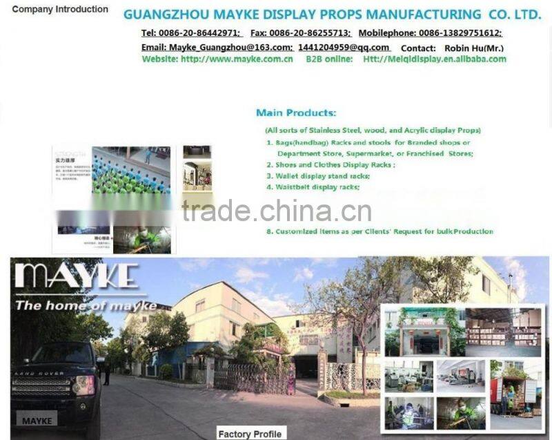 Acrylic display for cosmetics and jewelry shop display props