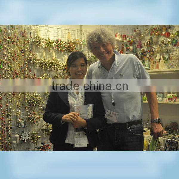 Vintage silve word "B" cardboard alphabet letters for Christmas decoration