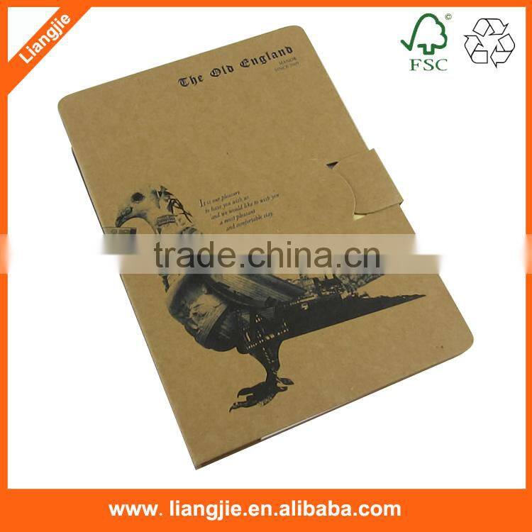Memo pad with plastic holder, notepad with printing plastic holder
