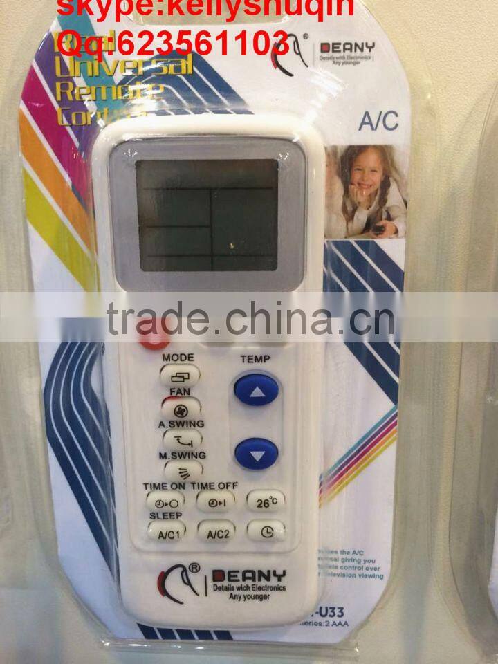 Universal LCD A/C Muliti Remote Control For Air Condition HITACHI SANYO Mitsubishi 1028 K-1028E