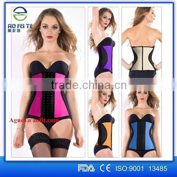 Rubber Slim Belt Women Sport Waist Training Corsets Waist Trainer Body Shapers