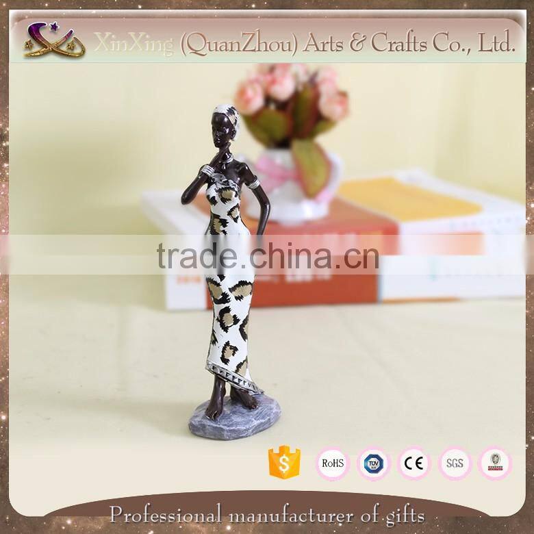 newest good quality 3d black lady luxury home decor