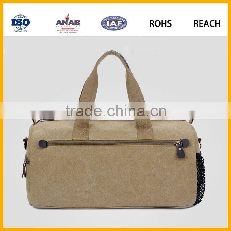 Promotional Canvas Bag Travelling Bag Luggage Bag Oversized Sport Bag Duffle Bag
