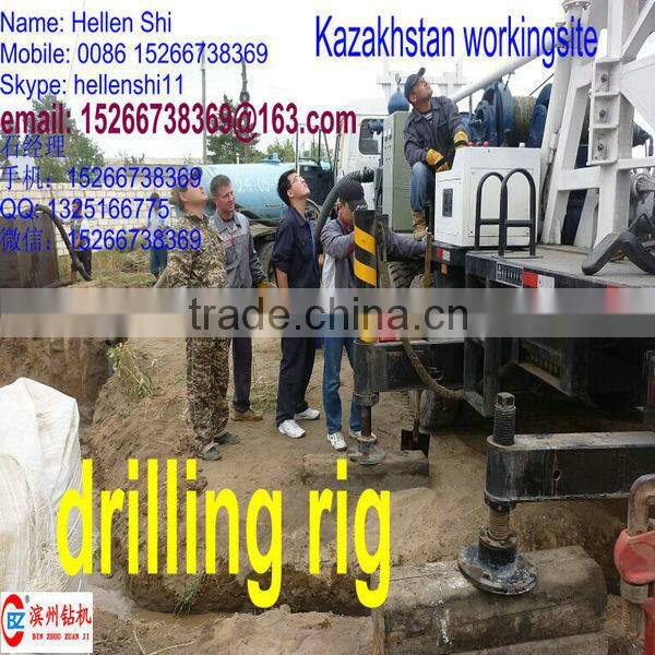 500m rotary truck mounted water well drilling rig