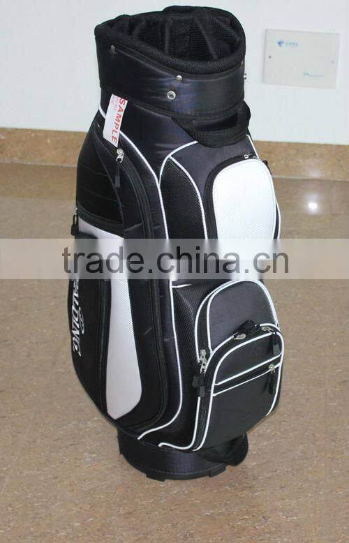 Golf bag top divider