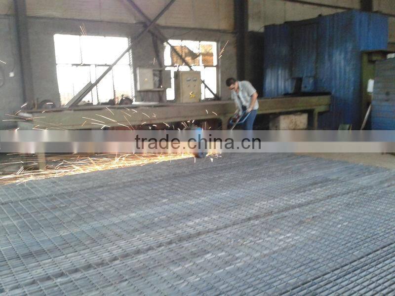 serrated non-slip galnanized steel grating 20years professional manufacturer