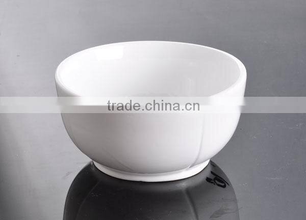 Whoesale Restaurant Hotel Home Custom Design Plain White Ceramic Rice Bowl