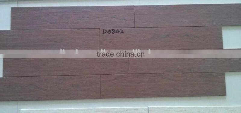 D5842 indoor residential wooden look ceramic tile