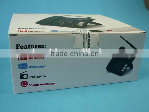 wireless phone cdma 450mhz mp3 voice message FM radio cdma fixed phone ET301-01