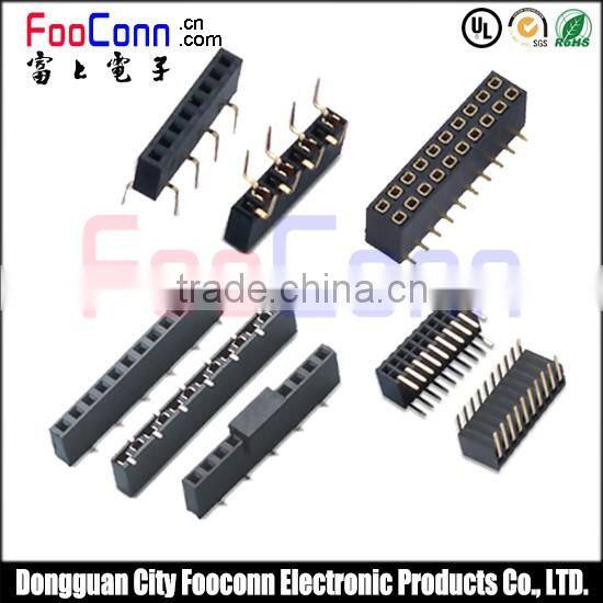 sale pitch2.54mm female header single row smt