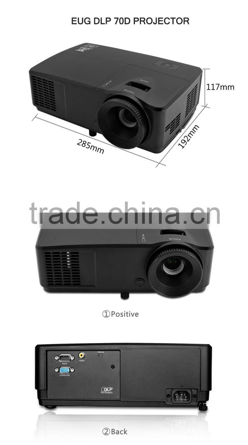 Household Projector LED Video Portable Projector,with dlp tech Support HDMI
