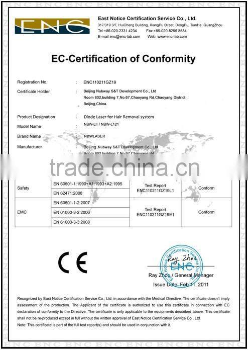 nubway medical high energy 808nm cooling diode laser 20w for fast hair removal beauty machine & instrument with fda