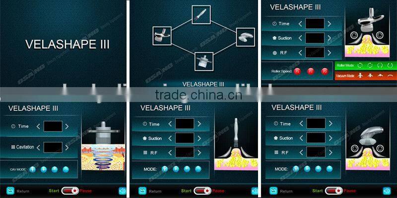 Cavitation fat burner cavitation radio frequency vacuum slimming probe