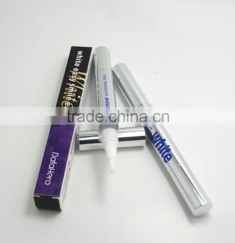 Top selling Aluminum teeth whitening gel pen CE/FDA approval