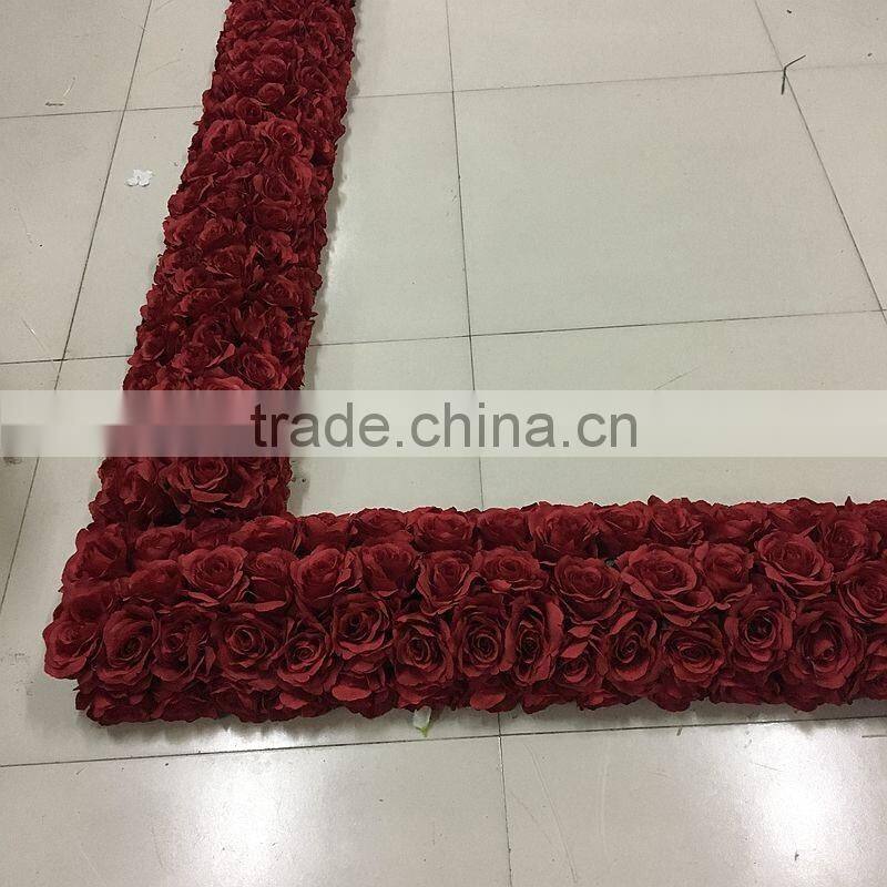 2m luxury cream white wedding table flower/hot sale party decoration flower