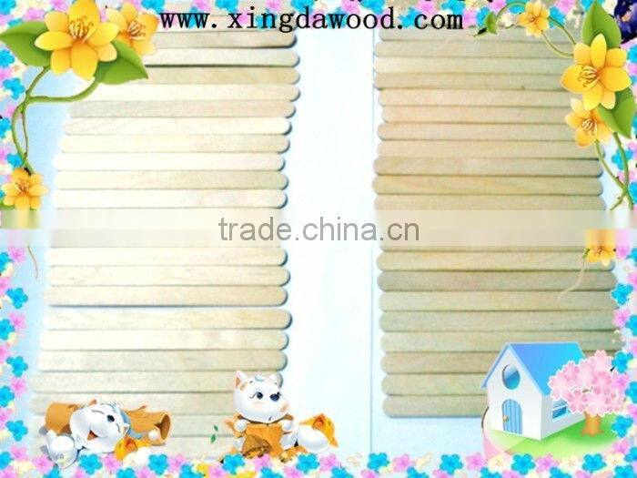 Wooden Ice Cream Sticks for children