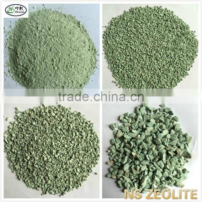 30-50mm natural zeolite for water treatment