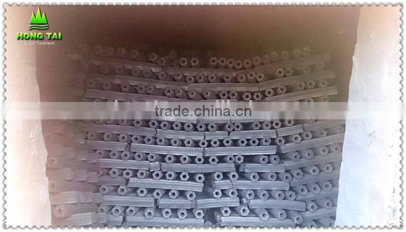 Low ash and moisture charcoal for BBQ/cooking