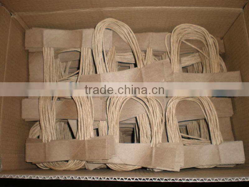 Paper rope for kraft paper bags on sale