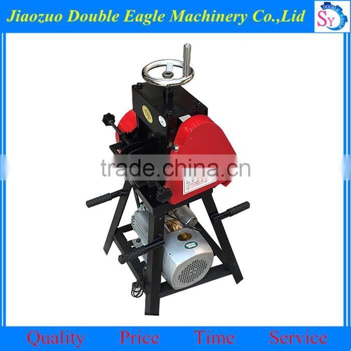 Scrap wire and cable recycling station automatic peeling machine/double peeler