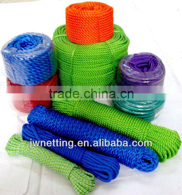 Polythene Rope, PP ROPE, Polypropylene Rope, COLORED
