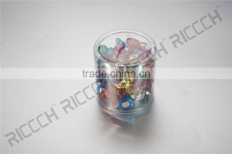 Opaque magnetic push pins/transparent magnetic pin