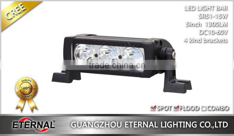 15W motorcycle scooter electric bike led work light driving headlamp spot high power led light