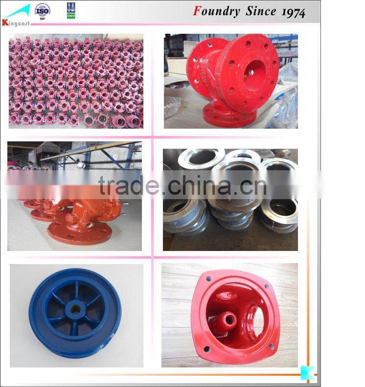 Custom best selling price high quality sand casting cast iron valve box