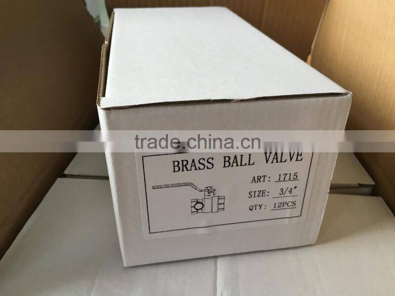 1/4"-2" Forged Brass Ball Valve With Flusher