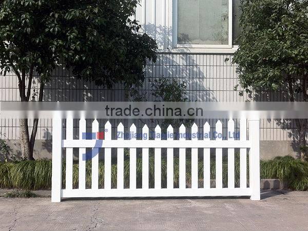 Cheap PVC Fence Plastic Garden Fence Panels